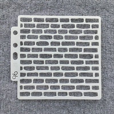 Διακοσμητικό πρότυπο άλμπουμ με ανάγλυφο 13*14 εκατοστά DIY στένσιλ ζωγραφικής τοίχου 13*14 cm