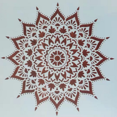 30*30cm velika geometrija mandala lotos DIY šablone za nanošenje slojeva slikanje album album za utiskivanje slikanje ukrasni predložak