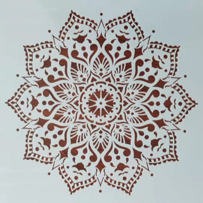 30*30cm velika geometrija mandala lotos DIY šablone za nanošenje slojeva slikanje album album za utiskivanje slikanje ukrasni predložak