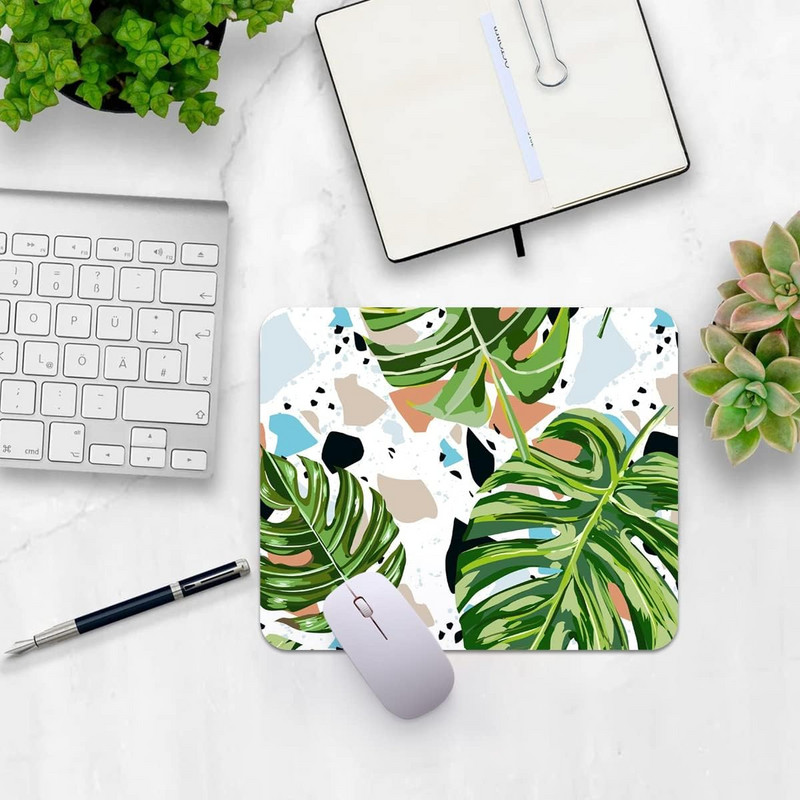 Τετράγωνο Mouse Pad 9,5×7,9 ιντσών Αντιολισθητική βάση από ελαστικό φύλλο αδιάβροχο mousepad για φορητό υπολογιστή γραφείου Αρχική