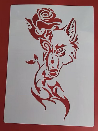 21* 29 cm predložak Sea King DIY Šablone za slojeve Slikanje Spomenar Bojanje Album za utiskivanje Ukrasni predložak