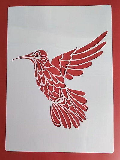 21* 29 cm predložak Sea King DIY Šablone za slojeve Slikanje Spomenar Bojanje Album za utiskivanje Ukrasni predložak