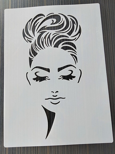 1 KOM 21*29 cm Gorilla predložak DIY Šablone za slojeve Zidne slike Spomenar Bojanje Album za utiskivanje Predložak ukrasnih kartica