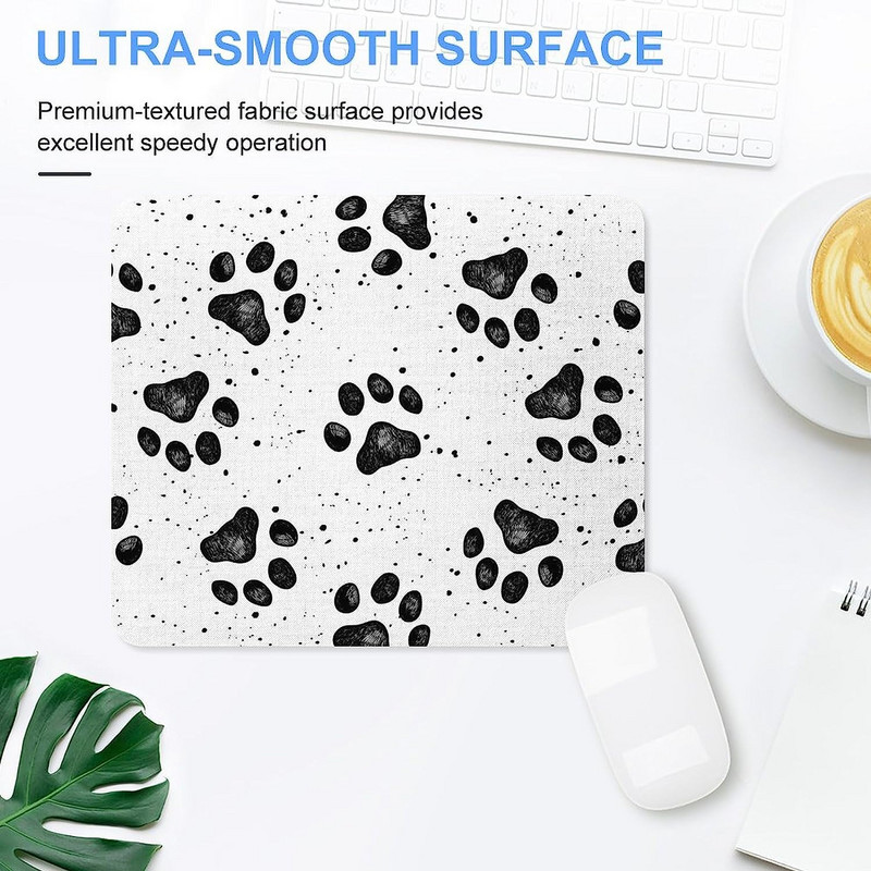 Podloga za miš s psećom šapom Neklizajuća podloga za računalni miš Podloga za miš s gumenom podlogom za uredsko kućno prijenosno računalo Gaming 20 * 25 cm