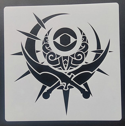 1 tk 15*15 cm mandala šabloon mööblile seintele maalimine kaunistus kihistamine plastik meisterdamine värvimine reljeef Väljalõigete album Stenci