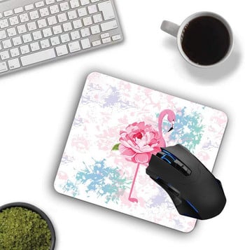 Подложка за мишка, подложки за компютърна мишка Colorful Flamingo Аксесоари за бюро Неплъзгаща се гумена основа, подложка за мишка за мишка за лаптоп
