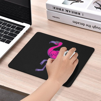 Готина фламинго подложка за мишка Неплъзгаща се подложка за компютърна мишка Подложка за мишка с гумена основа за домашен офис лаптоп компютър 20 * 25 см