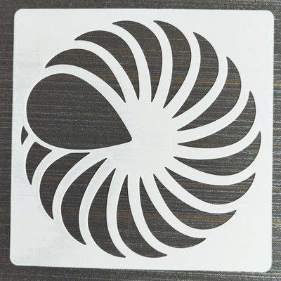 20*20cm Geometric Mandala DIY Layering Stencils Ζωγραφική τοίχων Έπιπλα Λεύκωμα χρωματισμού Ανάγλυφο διακοσμητικό πρότυπο άλμπουμ