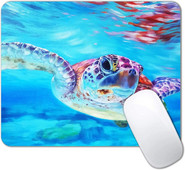 Seaturtle hiirepadi Seaturtle hiirepadi ristkülikukujulised veekindlad libisemiskindlad hiirematid sülearvuti jaoks kontoritööks 9,5x7,9 tolli