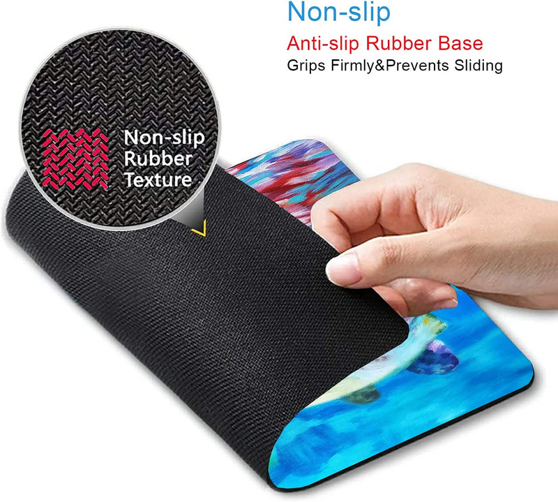 Seaturtle hiirepadi Seaturtle hiirepadi ristkülikukujulised veekindlad libisemiskindlad hiirematid sülearvuti jaoks kontoritööks 9,5x7,9 tolli