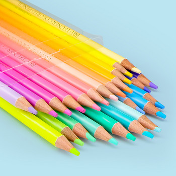 Brutfuner 12/24/48Colors Oil Wood Metal Colored Pencils Ακουαρέλα Μολύβι Σκίτσο Σχέδιο Μολύβι Σετ για Είδη ζωγραφικής