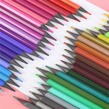 24/36/48 цвята Химикалки с въглен HB за деца и ученици Консумативи за рисуване Скица за начинаещи Цветни моливи