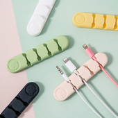 1 Piece Cute Cable Organizers Holder Clips for Desktop Cord Organizers Management Office Home Desktop Organizer
