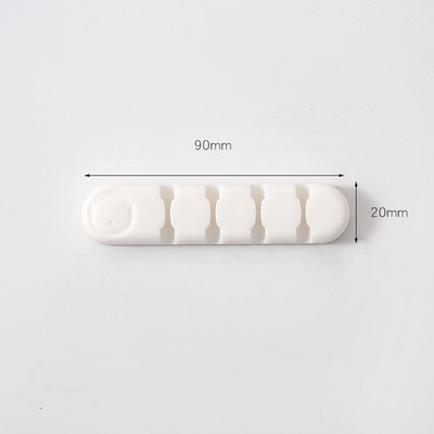1 Piece Cute Cable Organizers Holder Clips for Desktop Cord Organizers Management Office Home Desktop Organizer