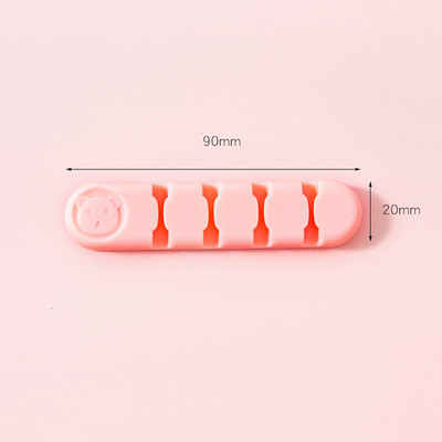 1 Piece Cute Cable Organizers Holder Clips for Desktop Cord Organizers Management Office Home Desktop Organizer