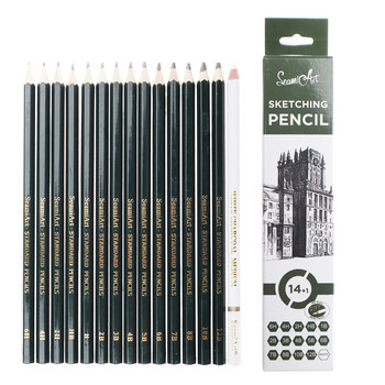 Ξύλο παστέλ σετ μολυβιών Βάση Skin Pastel μαύρο χρώμα μολύβι σκίτσο μολύβια για ζωγραφική καλλιτέχνη Σχολική μολύβια γραφείου προμήθειες