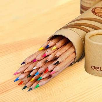 Комплект цветни моливи за деликатеси Дървени картини Цветни моливи за ученически художник, рисуващи бои 12/18/24/36/48 цветни моливи