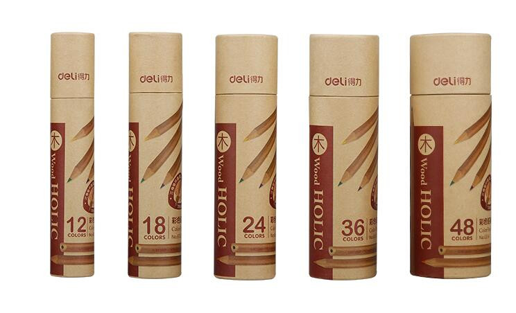 Комплект цветни моливи за деликатеси Дървени картини Цветни моливи за ученически художник, рисуващи бои 12/18/24/36/48 цветни моливи