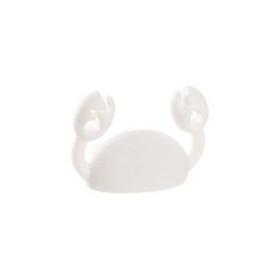 Cartoon Desktop Crab Cable Clip Management Clip for USB Organizer Ακουστικών σιλικόνης Καλώδιο κουρδίσματος σύρμα Ατζέντα Ατζέντα