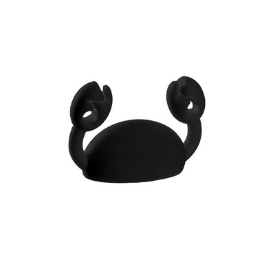 Cartoon Desktop Crab Cable Clip Management Clip for USB Organizer Ακουστικών σιλικόνης Καλώδιο κουρδίσματος σύρμα Ατζέντα Ατζέντα
