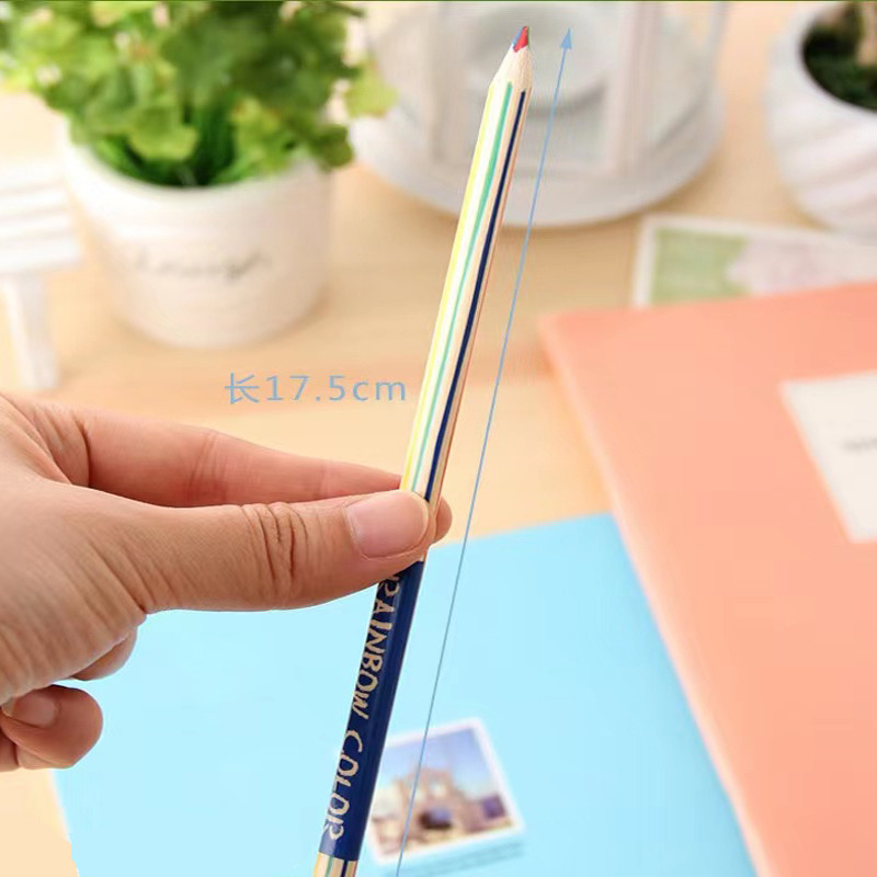 10 бр. Триъгълен цветен молив за ученик Професионално рисуване Офис Арт Училищни принадлежности Цветове за рисуване Подаръци за деца