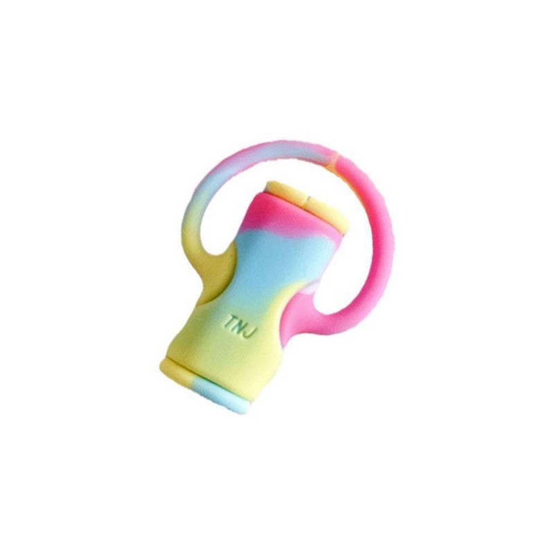 2 u 1 silikonski šareni štitnik za kabel protiv loma praktičan zaštitni omot od žice Izdržljiva kopča za upravljanje telefonima