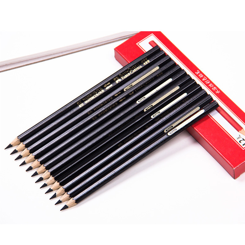 Комплект акварелни моливи от дърво Faber Castel с цветно олово Професионални цветни моливи от lapis de cor за офис консумативи за училище по изкуства