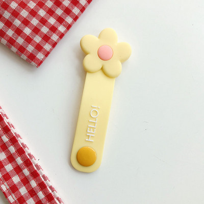 Χαριτωμένο Cartoon Cable Organizer Περιτύλιγμα ακουστικών Στήριγμα καλωδίου USB για iPhone Κλιπ διαχείρισης προστασίας καλωδίων πόρπης Samsung