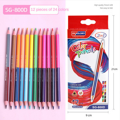 Молив за училище Цветове Безплатна доставка Моливи за рисуване за професионалисти в рисуването Детски комплект цветни моливи Цветни маркери Цвят