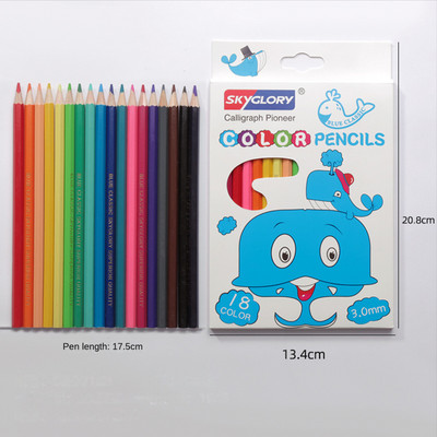 Молив за училище Цветове Безплатна доставка Моливи за рисуване за професионалисти в рисуването Детски комплект цветни моливи Цветни маркери Цвят