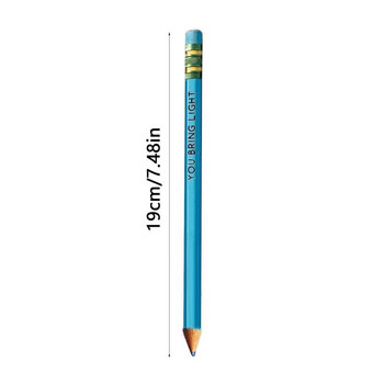 Πολύχρωμα μολύβια Μολύβια τάξης 10τμχ Θετικά μολύβια με ρητά για μαθητές Επιβεβαίωση μολύβια Δώρο για παιδιά σχολείου