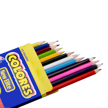 24-цветна дървена боя Комплект цветни моливи Книга за рисуване Специална цветна писалка за оцветяване Детска писалка за канцеларски материали за рисуване