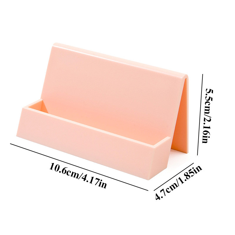 Kutija za pohranu kartice s imenom Stalak za pohranu kartice Držač kartice Stalak za prikaz Držač posjetnice Jednostavan, kreativan, jednobojan, praktičan