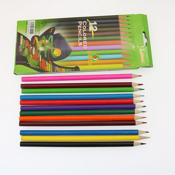 12 Έγχρωμη συσκευασία Paint στυλό Secret Garden Color Pencil Σχέδιο Μολύβι Στρογγυλό στυλό Διαφημιστικό Δώρο Χαρτικά, Μολύβι