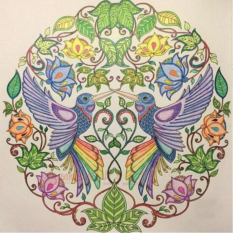 12 värvi pakend värvipliiats Secret Garden värviline pliiats joonistus pliiats ümmargune pliiats reklaamkingitus kirjatarbed, pliiats