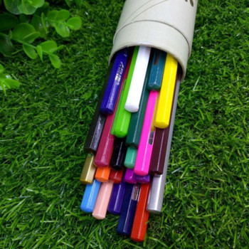 Barrel 24 Color Cartoon χρωματιστά μολύβια για μαθητές Παιδική ζωγραφική στυλό γκράφιτι Παιδικό δώρο μολύβια χρωματισμού