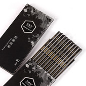 10 бр. Моливи за скици Artist Charcoal Sticks Професионална манга Черен инструмент за рисуване Живописни меки средно твърди художествени канцеларски материали