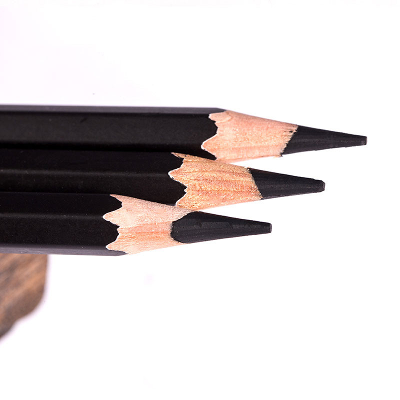 10 бр. Моливи за скици Artist Charcoal Sticks Професионална манга Черен инструмент за рисуване Живописни меки средно твърди художествени канцеларски материали