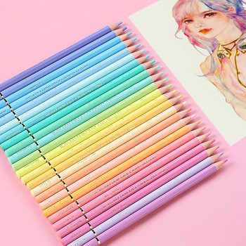 Macarone Color Series 12/24 Color Oily Colored Pencil Σειρά φωτεινών χρωμάτων για σχέδιο και σκίτσο αυτού του μοντέλου