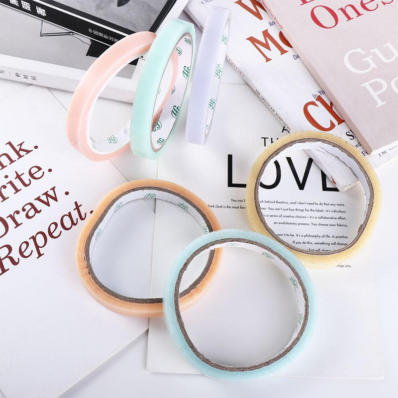 30 m vienkrāsaina, praktiska, lipīga lodīšu lente, DIY, ritošā uzlīmju aksesuāri albumam Skaistas krāsainas dāvanas