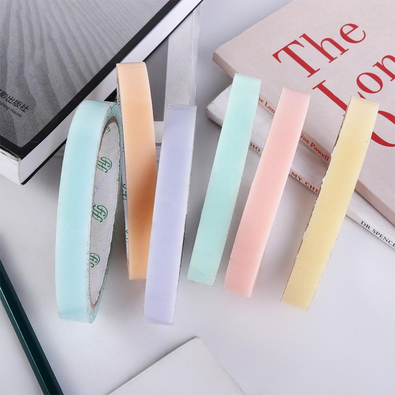 30 m vienkrāsaina, praktiska, lipīga lodīšu lente, DIY, ritošā uzlīmju aksesuāri albumam Skaistas krāsainas dāvanas