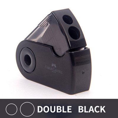 Двойна острилка за моливи, един отвор, двоен отвор, многофункционални училищни офис консумативи, креативни ученически канцеларски материали