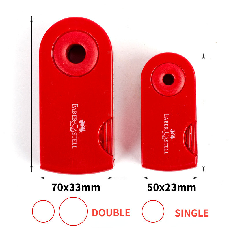 Двойна острилка за моливи, един отвор, двоен отвор, многофункционални училищни офис консумативи, креативни ученически канцеларски материали