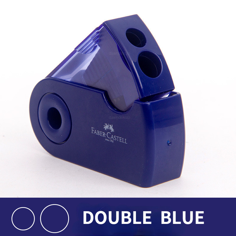 Двойна острилка за моливи, един отвор, двоен отвор, многофункционални училищни офис консумативи, креативни ученически канцеларски материали