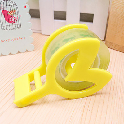 Αξεσουάρ γραφείου Creative Small Cutter Tape, Πλαστική θήκη ταινίας, Κλασική ταινία επιφάνειας εργασίας, Διανομέας ταινίας με ρολό Φοιτητικό χαρτικά