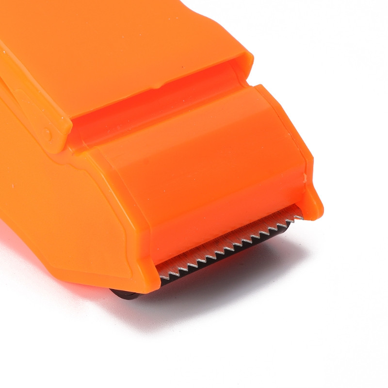 Läbipaistev kleeplindi hoidiku lõikuri pakkimisdosaator kontoritarvete transportimiseks