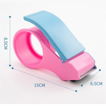 Macaron Color Tape Dispenser Roller Tape Cutter Συσκευή Συσκευασίας Συσκευασία Μηχάνημα σφράγισης Θήκη ταινίας σφράγισης δεμάτων