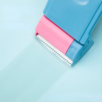 Дозатор за цветни ленти Macaron Ролкова лента за рязане на лента Опаковъчно устройство Ръчно опаковане Запечатваща машина Държач за запечатваща лента за колети