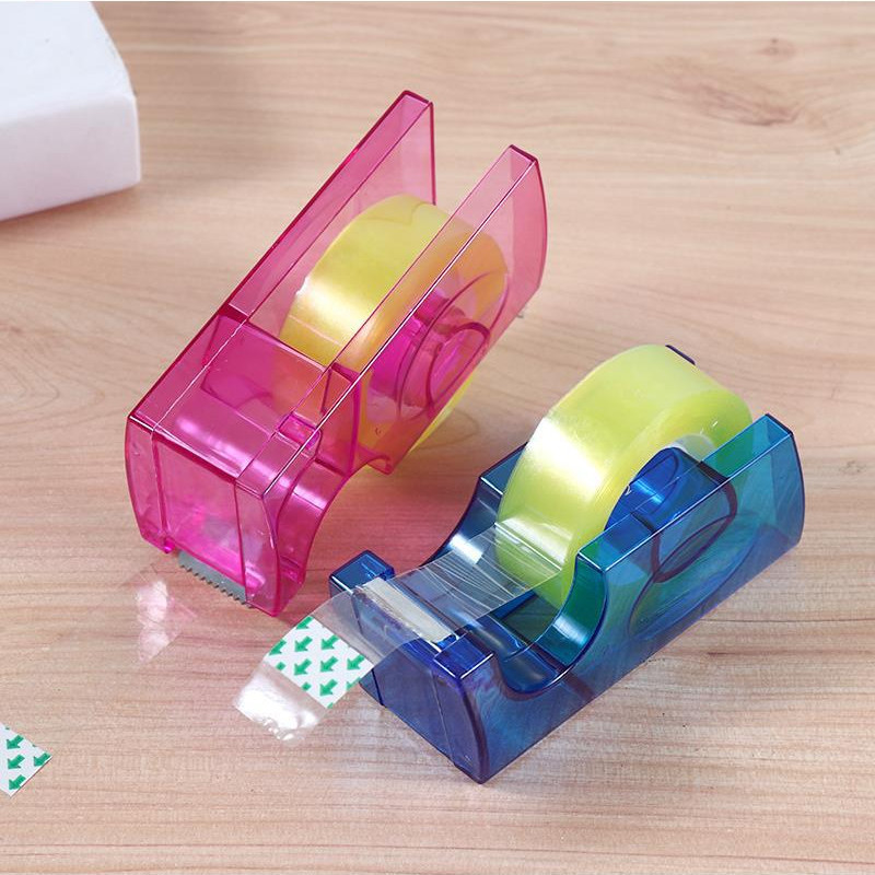 2gab mazs lentes dozators, pārnēsājams lentes turētājs, asaru lentes griezējs, līmes līmpapīrs