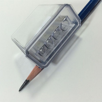 Многофункционална острилка за моливи с дървени въглища с 4 дупки с дълго ядро и олово Drawing Art Man J60A